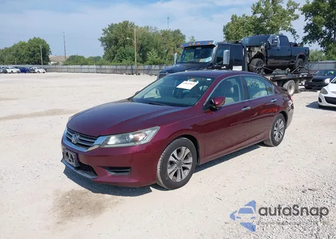 2013 Honda Accord Lx из США, поврежденный, VIN 1HGCR2F37DA081953